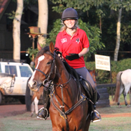 Sunset horse ride